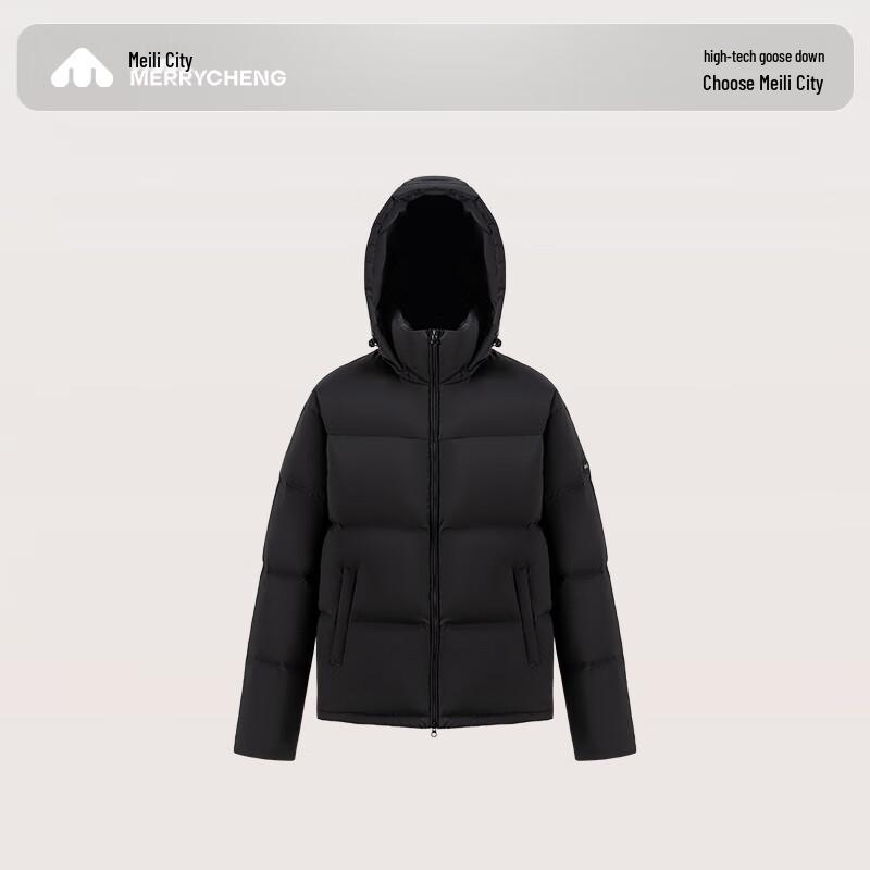 Mei Li Cheng Couple Goose Down Jacket with Detachable Hood