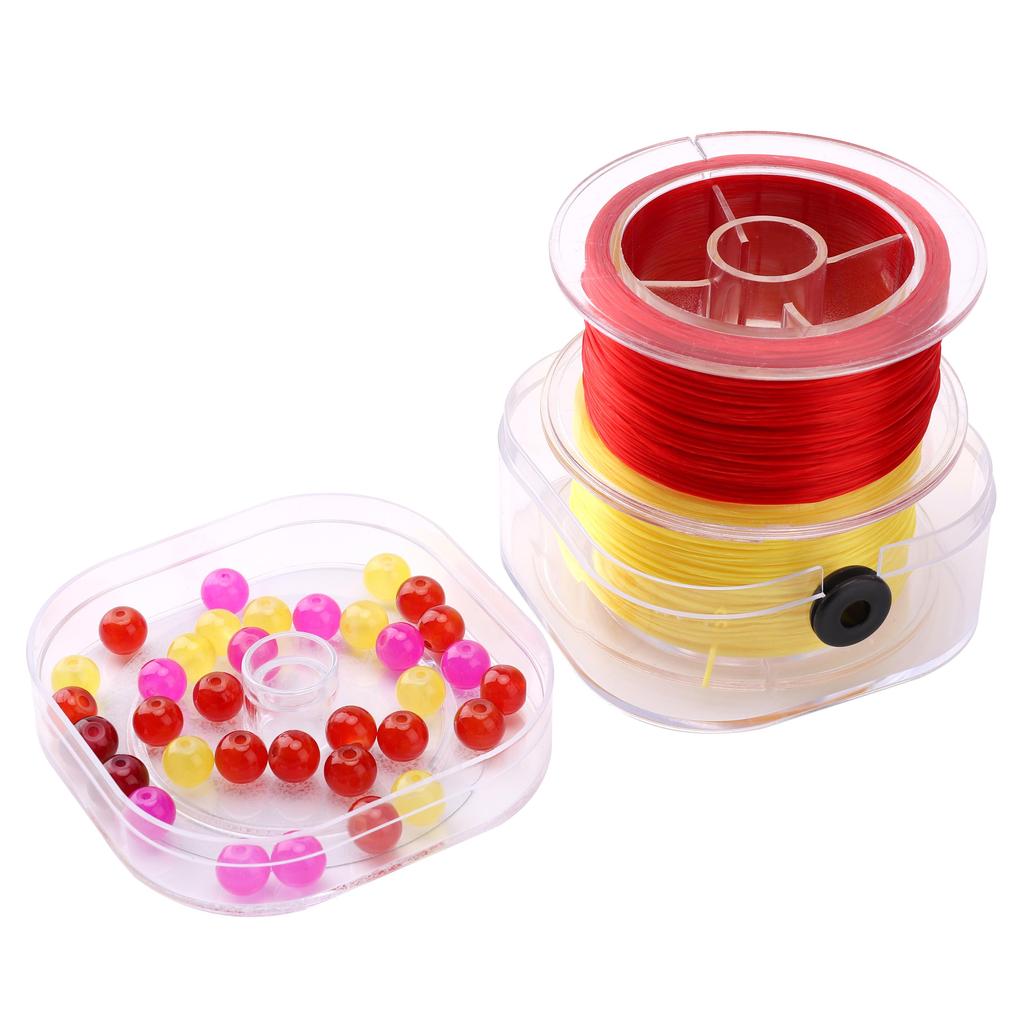 50-100Meter Elastic Line Thread Round Crystal Line Nylon Rubber Stretchy Cord For Jewelry Making Beading Bracelet
