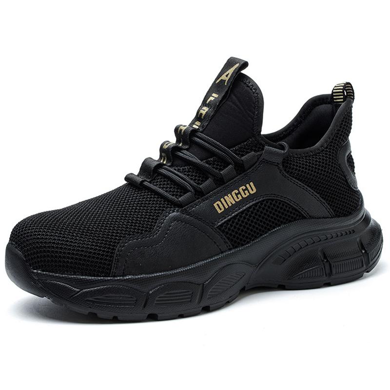 Lightweight Work Sneakers Safety Shoes Men Anti-Smash Anti Puncture Indestructible Shoes Work Boots Protection Shoes Non-Slip