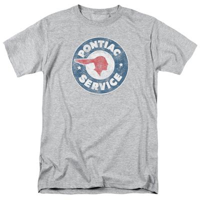 PONTIAC VINTAGE PONTIAC SERVICE Licensed Adult Men's Graphic Tee Shirt SM-5XL Unisex T-Shirt