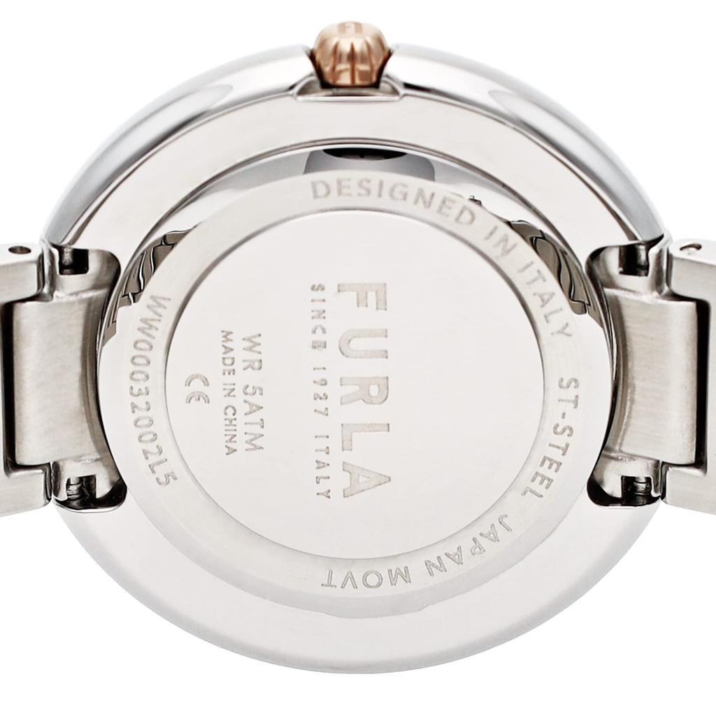 Watch FURLA ICONSHAPE Silver Dial Stainless Steel Quartz Watch Jewelry Accessory WW00032002L5 [Furla] 29.5MM Women's