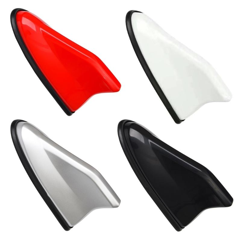 Car Roof Antenna Caps Adhesive Shark Fin Antenna Cover Universal Aerial Cover Trim Easy Installation Aerial Toppers