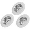 3Pcs Stainless Steel Kitchen Sink Filter Bathroom Sewer Filter Portable StrainersSmall