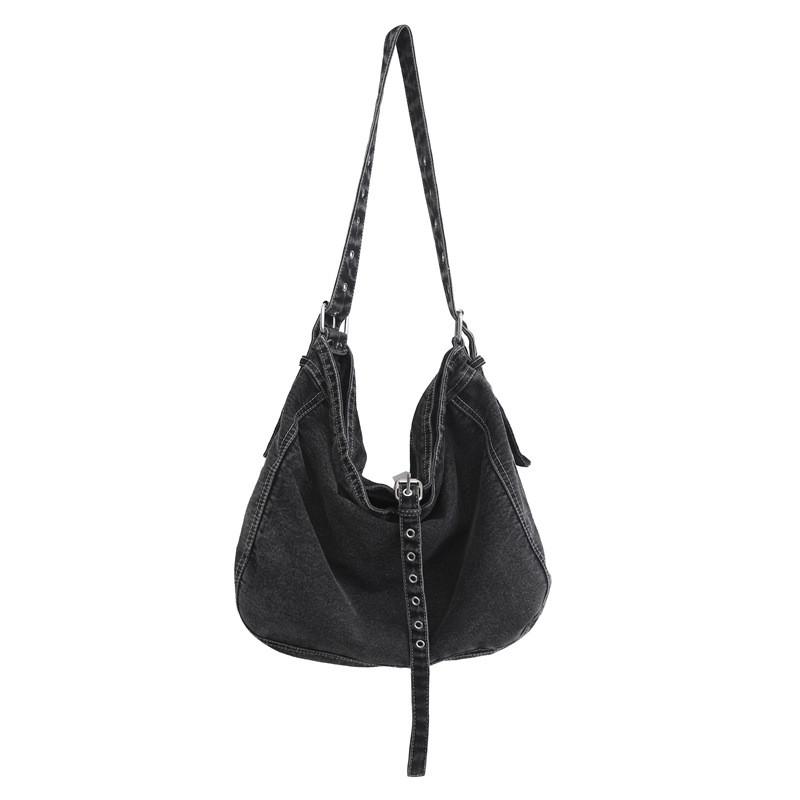 IELGY Ladies Messenger Bag Simple Large-Capacity Canvas One-Shoulder