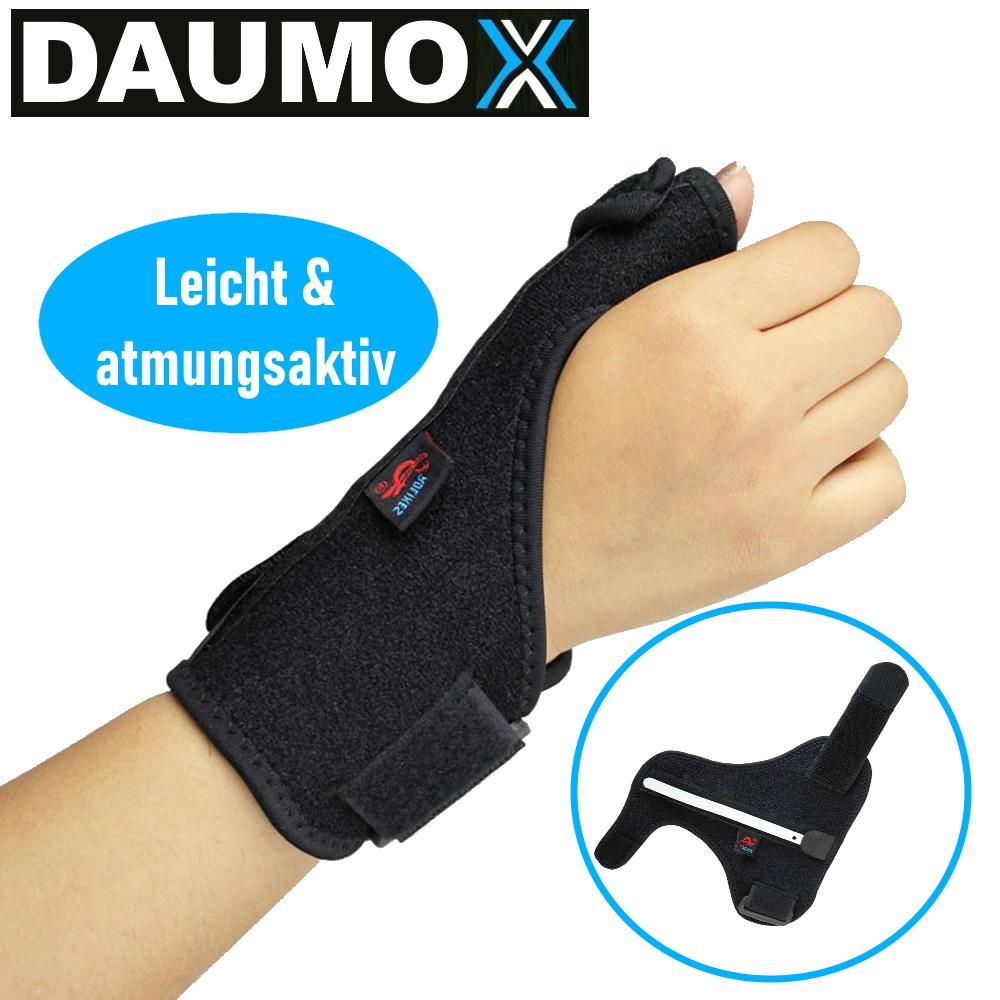 DAUMOX Daumenbandage Daumenorthese Daumenstütze Daumenschiene Daumenschutz