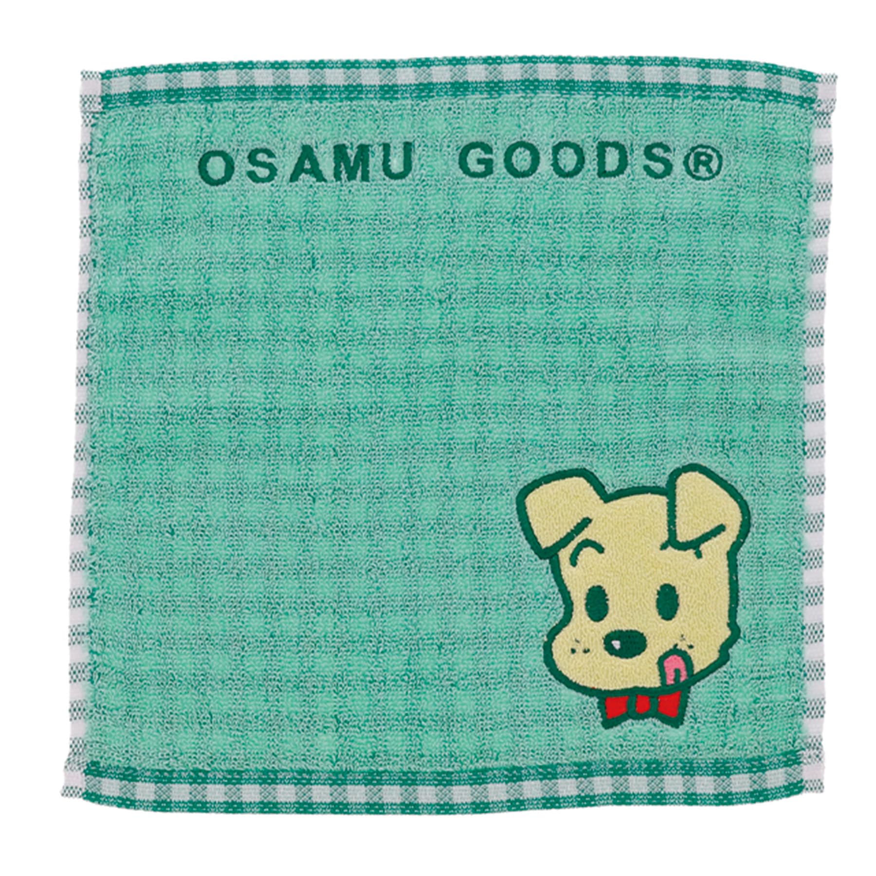 Osamu Goods Jacquard Handkerchief Towel Organic Cotton Pile Dog [Mini Towel] /
