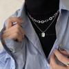 Light luxury niche necklace for women, 2024 new trendy long design sweater chain, autumn and winter high-end feel, elegant match