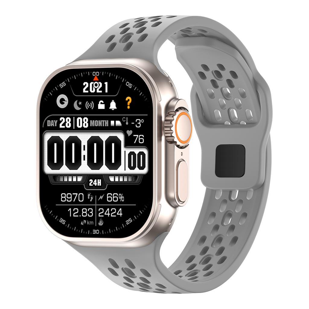 HOT Silicone Band For Apple Watch Strap 45 41mm 44mm 49 40mm 38 42mm 46 Bracelet Correa Iwatch Series 11 10 9 8 7 6 5 3 SE Ultra