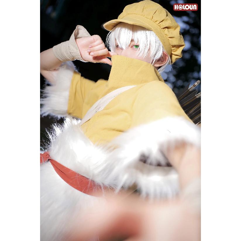 HOLOUN STONE Anime Saionji Ukyo Cosplay Costume Pants Hat Animation Convention 2025 Halloween Christmas Gift
