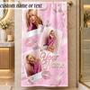 Beach TowelSabrina Carpenter Custom Name Text Personalized Soft Towel for Beach Pool Indoor Home Decor Gift