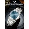 New Fashion Specht & Söhne Ultrathin Quartz Watch For Men Ice Blue Color Stainless Steel Watches Sapphire Crystal 50M Waterproof