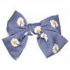 Korean Daisy Bow Double Layer Hair Clip for Girls
