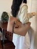 2026 Summer Fashion Trend Large Simple Texture Tote Bag with High Capacity