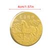 2026 Horse Year Commemorative Coin Ornament Alloy Traditional Success Collectibles Gold Horse Coin Commemorative Coin