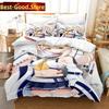 3D Anime Azur Lane Bedding Set Printed Bed Set With Pillowcase Bed Duvet Cover Soft Single Double Queen Super King Size Bedroom