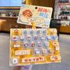 Creative Push Button Keychain Silicone Keycap Clicker Keyring Fidget Keyboard Pendant  Small Gift