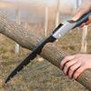 Industrial Grade Manual Folding Saw - for Wood, Metal & More - Heavy-Duty Cutting Tool for DIY, Woodworking, Camping, Hiking, Saw for Cutting Wood