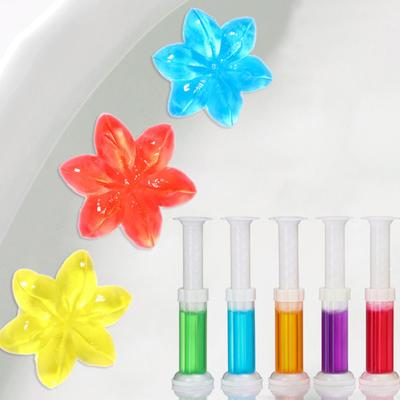 Tuvalet Koku Giderici Jel Çiçek Şekli Tuvalet Temizleyici Etkili Koku Önleme Ev Banyo İçin Tuvalet Ferahlatıcısı MIT