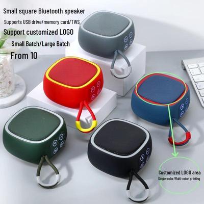 2025 Portable Mini Bluetooth Speaker - Little Cannon, Outdoor Wireless Speaker with Card-Playing Feature.