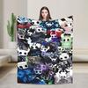 Animal Hospital Cat Dog Duo Manga Blankets Quality Soft  Throw Blanket Winter Travel Couch Bed Novelty Bedspread