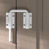 Fixing Buckle Aluminum Alloy Door Latch Lock 90/180 Degree Non Perforated Gate Latch Anti-Theft Anti Unisex Door Buckle Fences