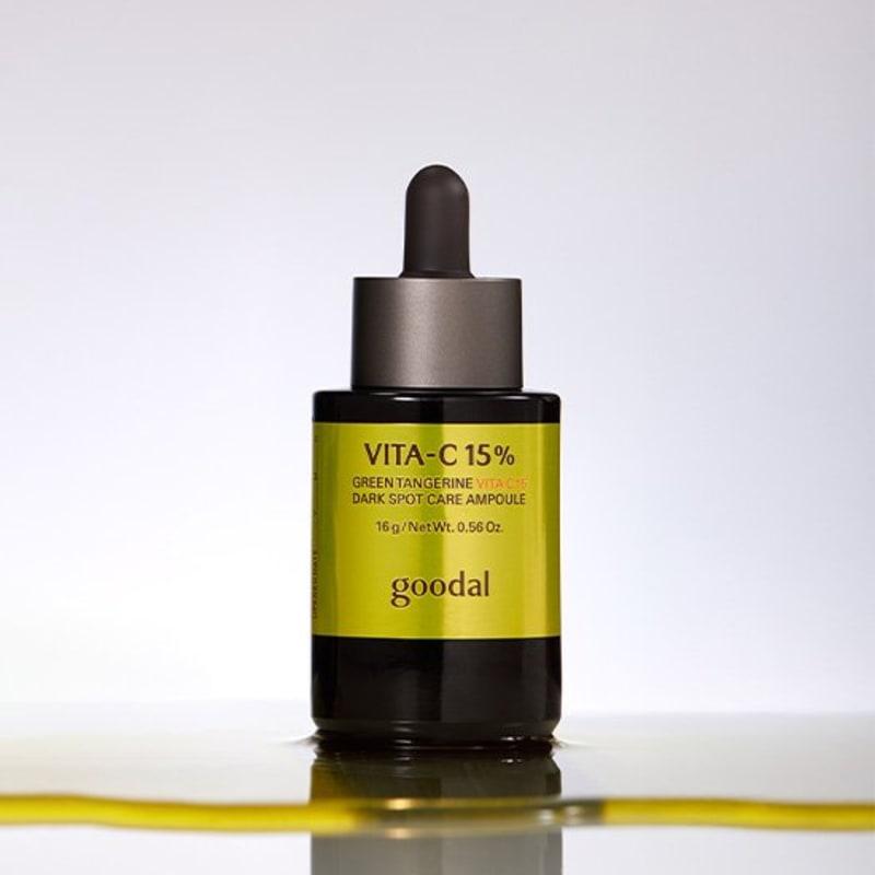 [Goodal] Green Tangerine Vita C 15 Spot Care Ampoule 16g (Freckle Antioxidant Ampoule)