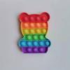 2Pcs Hot Push Bubble Fidget Toys Sensory Autism Special Needs Stress Reliever Squeeze Decompression Toy Fidget Toys For Kids