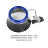 5X Magnification 5X Eye Loupe Black Plastic Light Weight Watch Repair Magnifier With Clip Jewelry Magnifier Jewelry Inspection