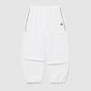 LECOQ Unisex Straight Loose Fit Pants - White Qr123Lpt21