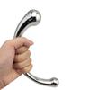 Roestvrij Staal G-Spot Wand Massage Stick Puur Metaal Penis P-Spot Stimulatie Anale Plug Dildo 100% Waterdicht Huidvriendelijk