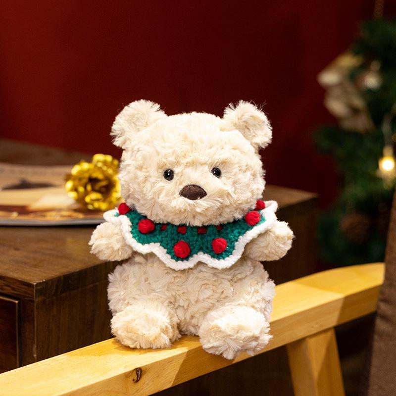 Halloween Gift Christmas Cub Bear Doll Plush Toy Teddy Bear Doll Decorative Ornament Gift