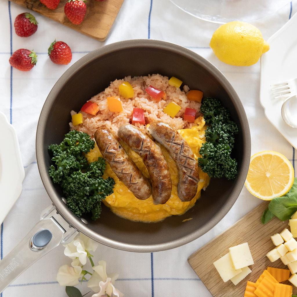 Tigaie King PENTA 20cm single (Aur de șampanie, (adâncime) articol)