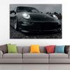 Porsches 996 Black Car Sportscar Posters Canvas Printed Home Decor Wall Art Living Room Decorations Artwork Paintings No Frame
