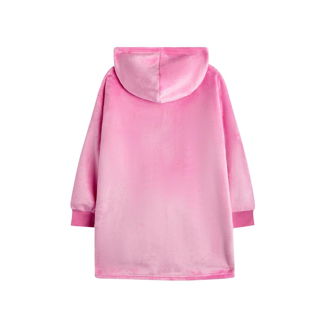 Nintendo Girls Princess Peach Super Mario Blanket Hoodie