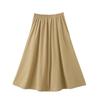 2026 Spring/Summer Plus Size High Waist A-line Skirt – Slimming, Fashionable, Mid-Length for Curvy Figures