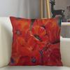 Bedroom Living Room Home Decor Cushion Cover Flower Pattern Pillowcase Square