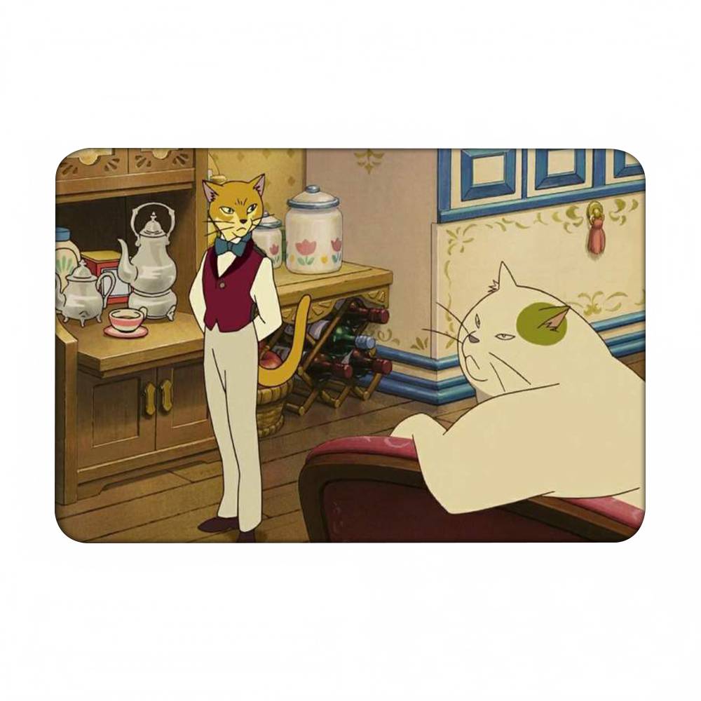 The Boy And The Heron Floor Mat Home Bathroom Absorbent Mats Anti-Slip Mats Home Decor Supplies