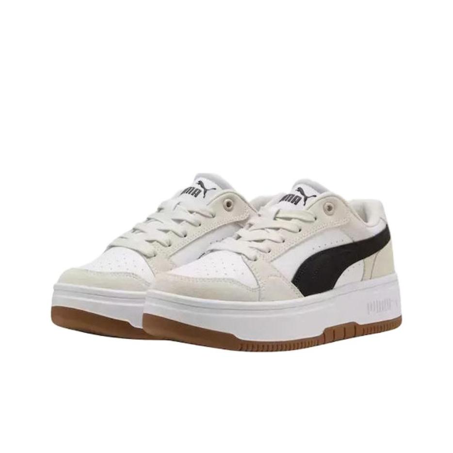 Puma Rebound Femme SD Fashion Comfortable Low-Top Sneakers Women sneakers White Black 402593-01