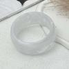 IngeSight.Z Vintage Exaggerated Resin Wide Bangles Women Fashion Hip Hop Geometric Heavy Metal Bracelet Wrist Jewelry Men Gifts
