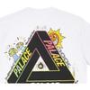 Palace Tri-Lottie T-Shirt White Unisex Tops P25TS297