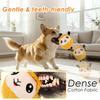 Interactive Dog Toy Ball Moving Jumping Squeaky with Plush Cover USB Rechargeable for Puppy to Large dog Chew Pet Plush Toy
