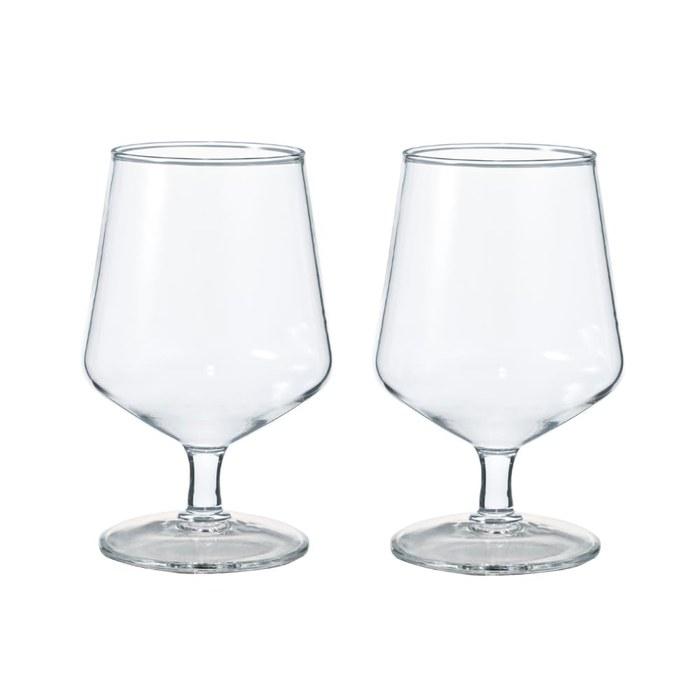 Hario Heat-Resistant Beer Goblet Set, 360mL (2-Pack) - HBG-3524