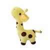 Cute Standing Giraffe Stuffed Doll Colorful Happy Cartoon Plush Toy Appeasing Animal Xmas Gift