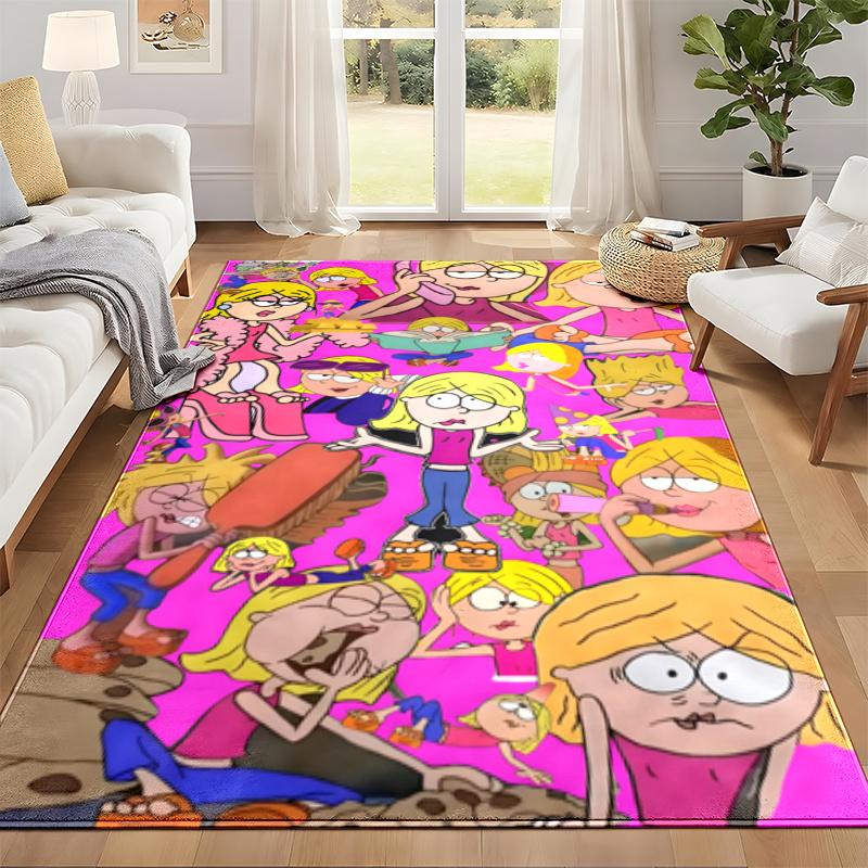 Lizzie McGuire Carpet Door Mat for Living Room or Bedroom Protective Mat Under Chair Office Decoration Christmas Gift Birthday Present