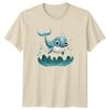 Cute Whale TShirt Ocean Life Gift For Him And Her