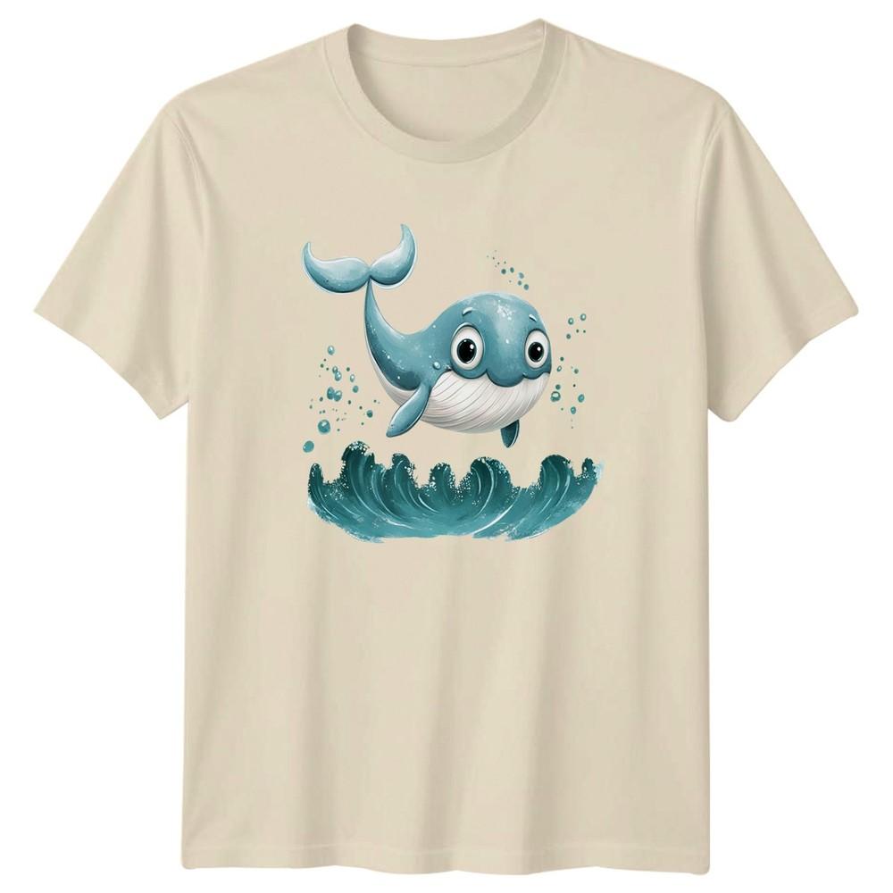 Cute Whale TShirt Ocean Life Gift For Him And Her