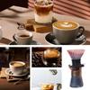 Wiederverwendbare Tee-Kaffee-Drip-Brewing-Extraktionstassen Handaufguss-Kaffeefiltertasse Entfernen von Filterrückständen Für Hotel Zuhause Reisen