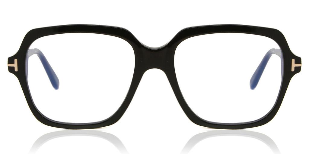 Tom Ford Ft5908 B Blue Light Block 001 Women Eyeglasses