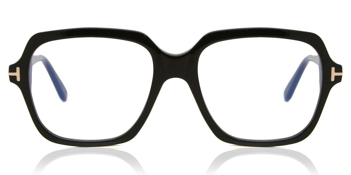 

Tom Ford Ft5908 B Blue Light Block 001 Women Eyeglasses Shiny Black/54
