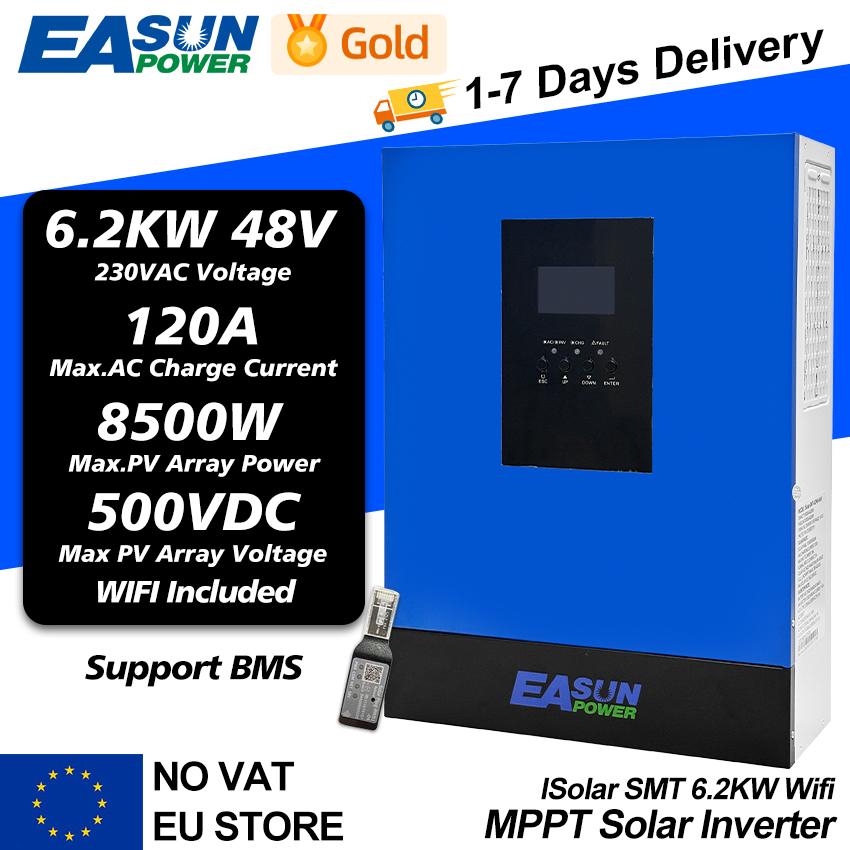 EASUN POWER MPPT Hibrīda Saules Invertors